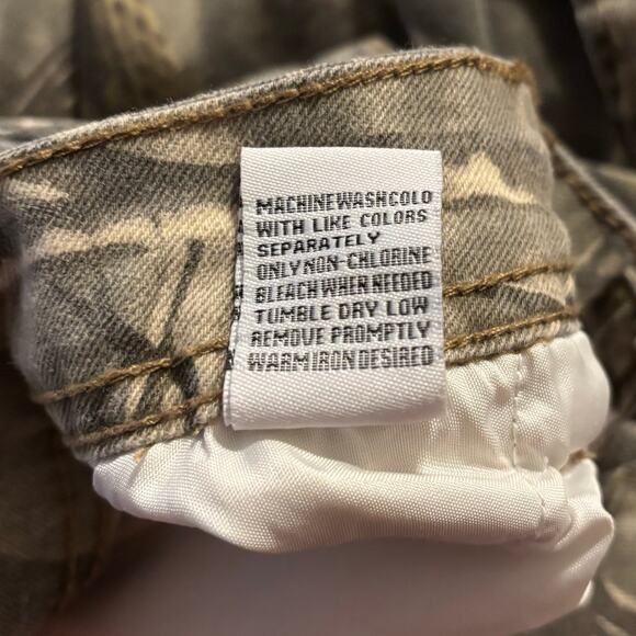 Disclosure Women’s 9 / 29 x 29 Camo Pants Cargo Wide Leg Relaxed Fit - Picture 7 of 12